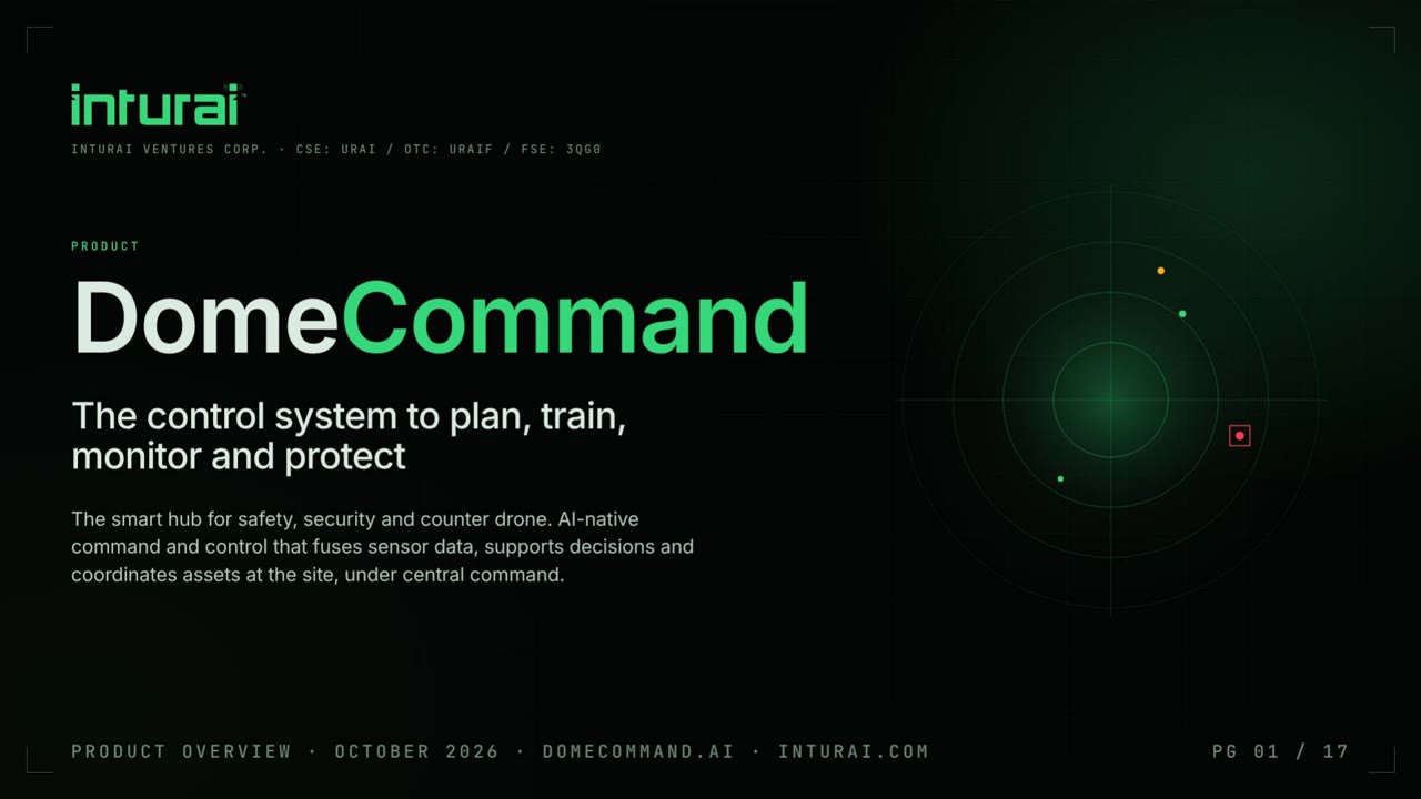 DomeCommand presentation cover